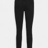 Jean Anna Field Skinny Fit Noir Bleu Femme | HFG-9064557